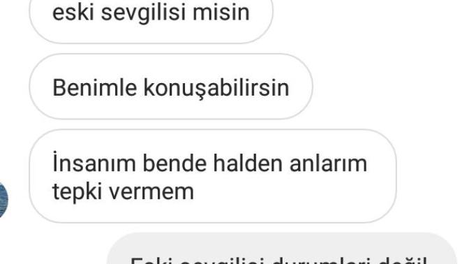 Birinin sevgilisi var mi yok mu diye merak ediyordum sahte hesap acip kiza mesaj attim çocukla aramızda aşağıdaki konuşma oldu?