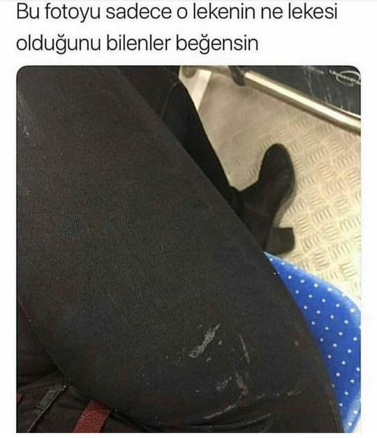 Pantolondaki ne lekesi?