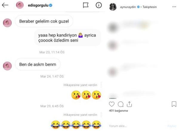 Aynur Aydın'ın hesabı hacklendi şarkıcı Edis ile yazışmaları ortaya çıktı. Senin hesabın hacklense ortaya neler çıkar?