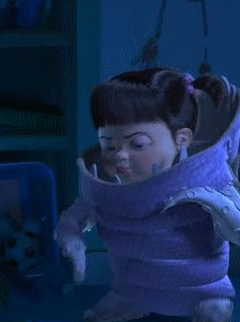 Sevimli canavarlar da ki Boo mu? Çılgın hırsız da ki Agnes mı ☺?
