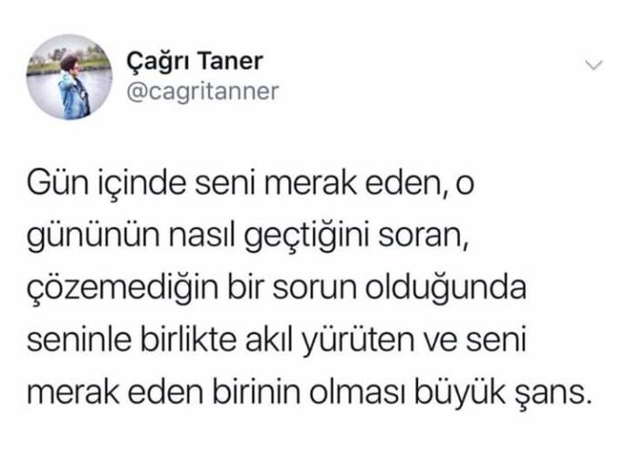 Sizin için endişelenen birileri  var mı hayatınızda?