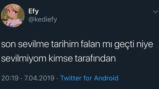 🍃 Peki sizin son sevilme tarihiniz geçti mi?