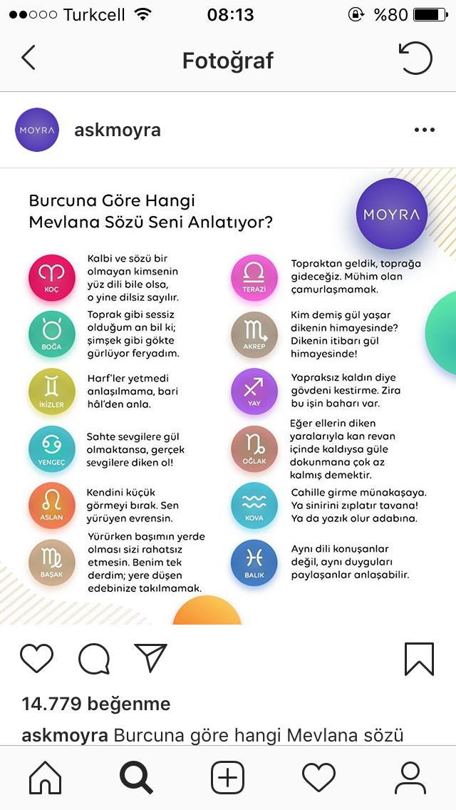 Burcuna göre hangi Mevlana sözü seni anlatıyor?