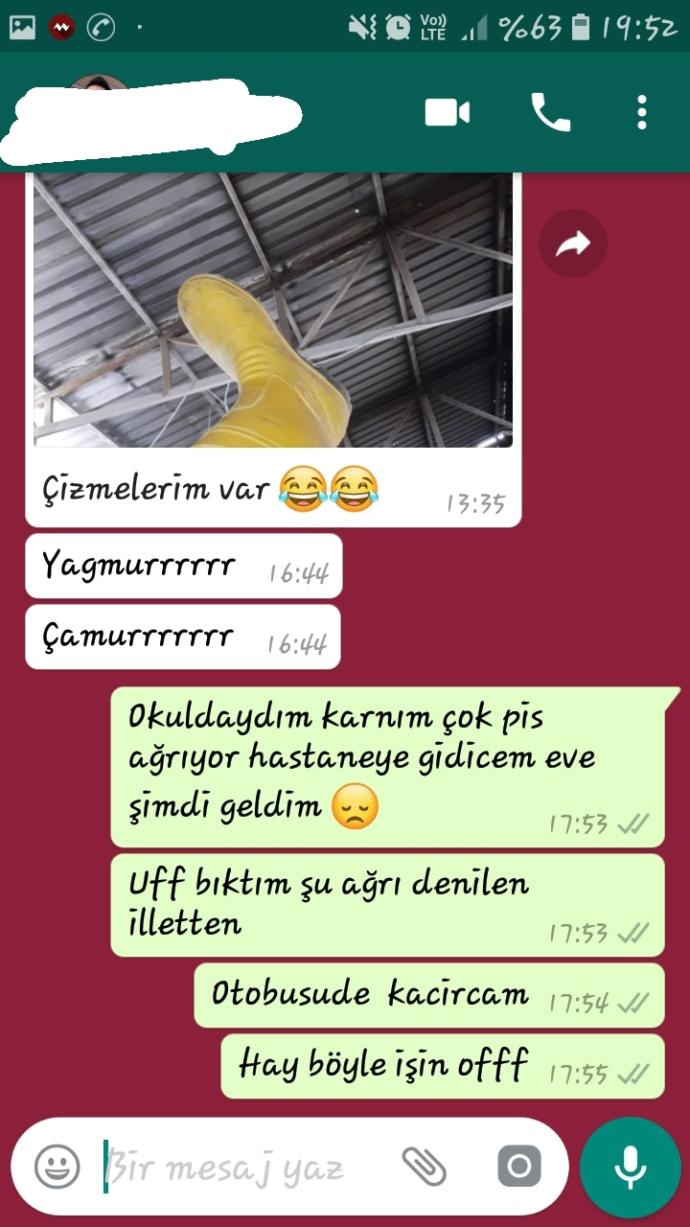 Bu ne demek oluyor hayla yazmadı  bir  de çocuğa hastayız dedik?