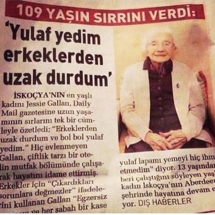 Genç kalmanın sırrı spordan mı geçiyor yoksa karşı cinsten uzak durmakta mı?