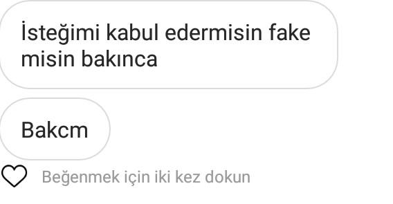 Arkadaşlar hoşlandığım kıza 2 farklı fake hesaptan yazdım?