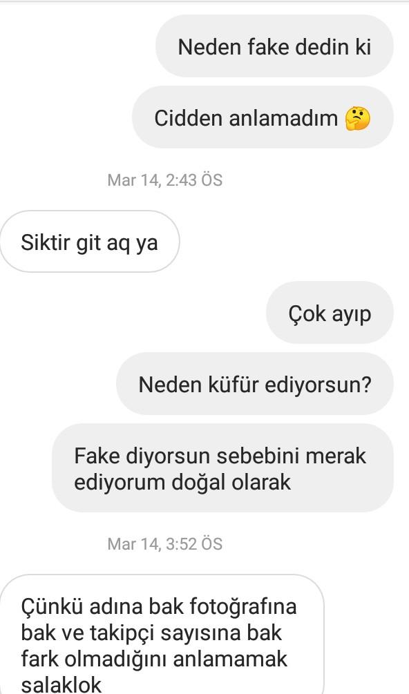 Arkadaşlar hoşlandığım kıza 2 farklı fake hesaptan yazdım?
