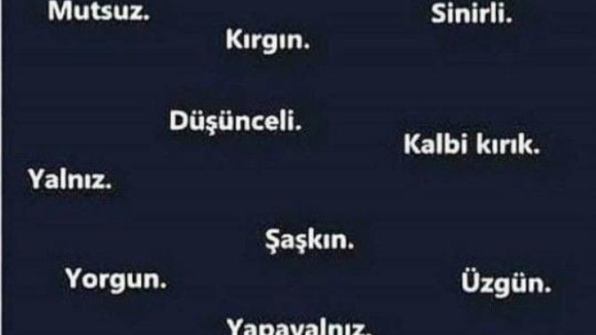 Bugün nasılsın?