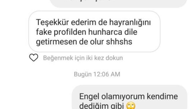 Hoşlandığım çocukla fake hesaptan yazışmamız eveet ne düşünüyorsunuz?