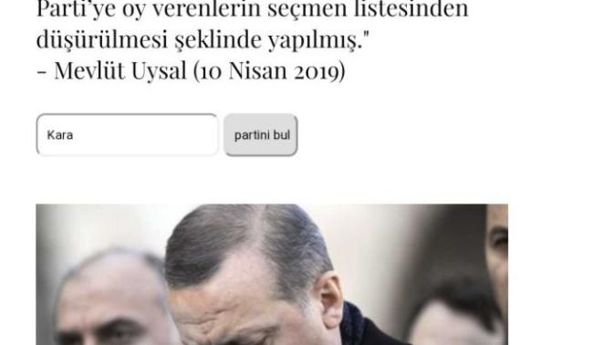 Soyadına göre hangi partilisin?
