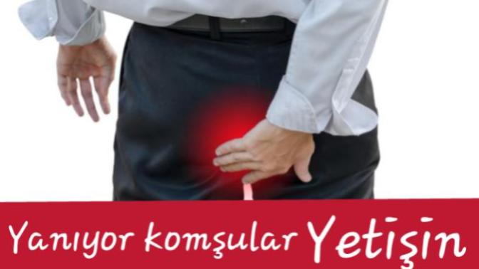 Makat arasında pişik gibi yanma?