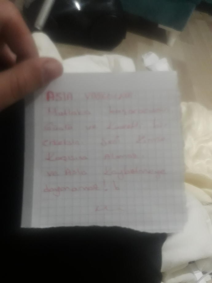 Kocamın cebinde buldum direk kıyameti basıyımmı?