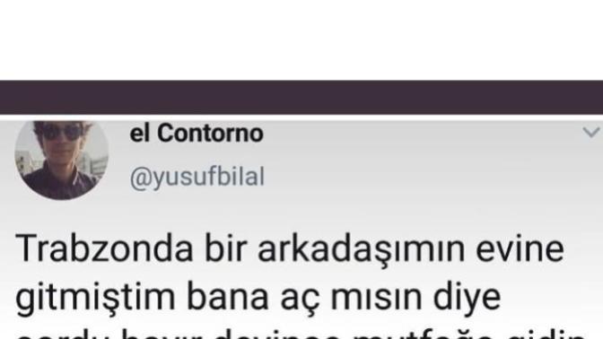 Misafire "aç mısın?" diye sorar mısınız?