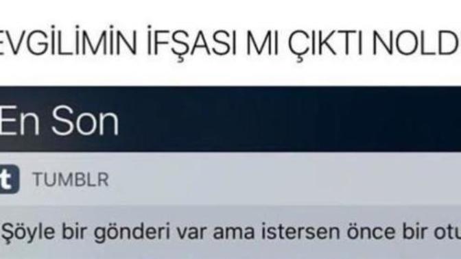 Şöyle Bir gönderi var ama İstersen Önce Otur Bu Bildirim Hakkında Ne Düşünüyorsunuz?