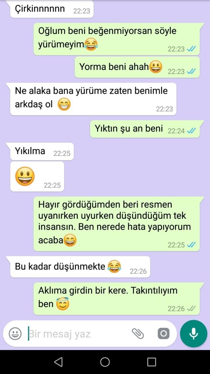 Hiç şansım yok değil mi 😔💔?
