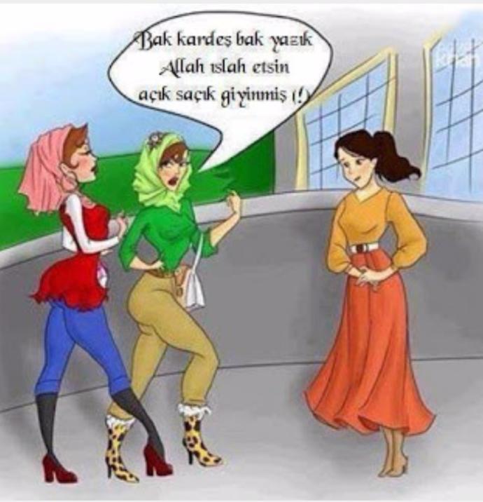 Açık olmak mı daha günah yoksa yarım tesettürlü olmak mı?