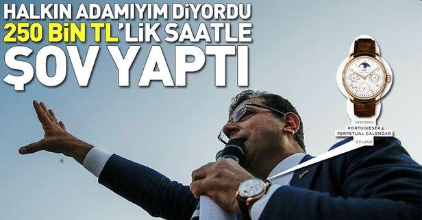 Sayın Ekrem İmamoğlu'nun kolundaki IWC marka saat yandaş basının ilk saldırı malzemesi oldu. Siz ne düşünüyorsunuz?