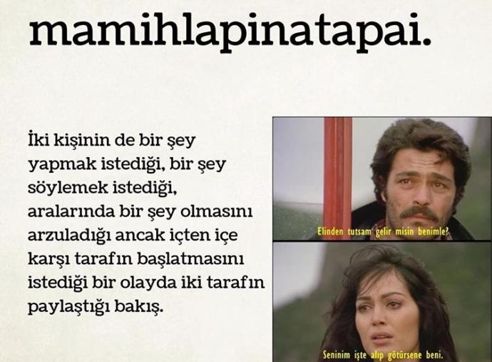 Siz hiç mamihlapinatapai durumu yaşadınız mı?