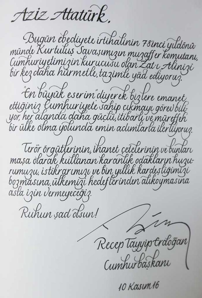 Mansur Yavaş'ın el yazısı der susarım. El yazınız nasıldır? Güzel el yazısı yazan karşı cins etki ve ilgi alanınıza girer mi?
