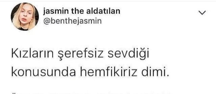 Kızlar şerefsiz erkek mi seviyor?