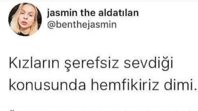 Kızlar şerefsiz erkek mi seviyor?