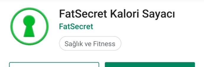 FatSecret uygulamasını kullanan var mı?