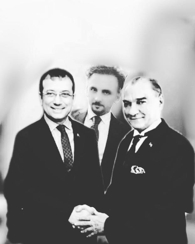 Halamın oğlu Ekrem İmamoğlu ile amcamın oğlu iMustafa Kemal Atatürk'ün arasına yerleştim, nasıl olmuş?