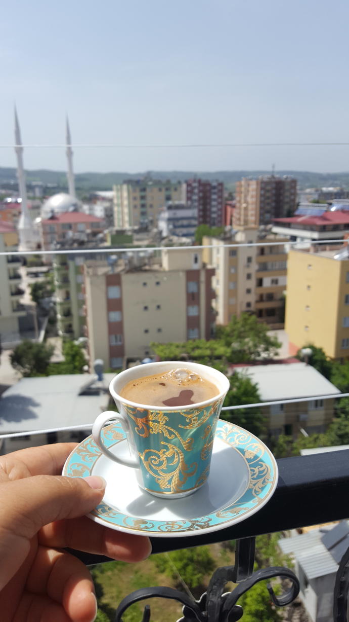 O benim kahvem :))