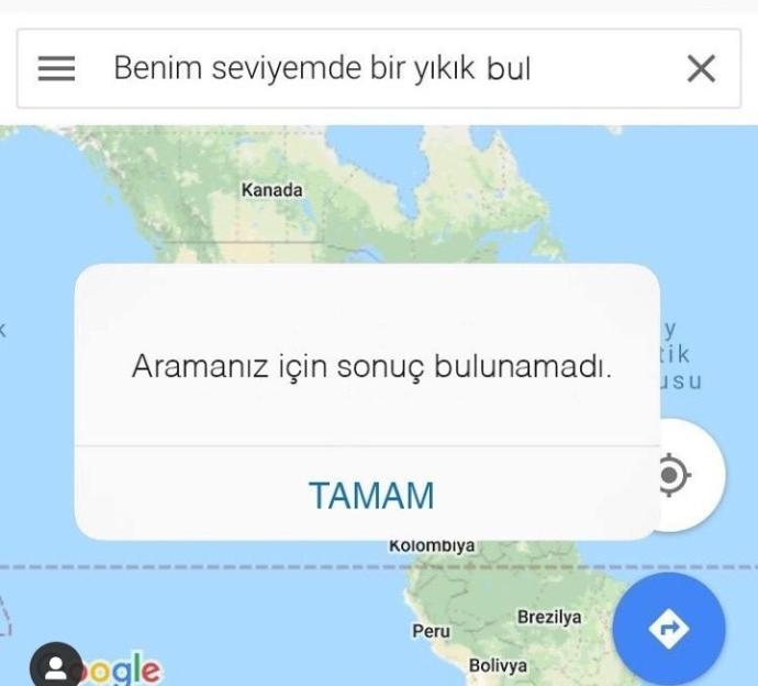 Sadece yıkıkların alındığı bir yere girebilir misin?