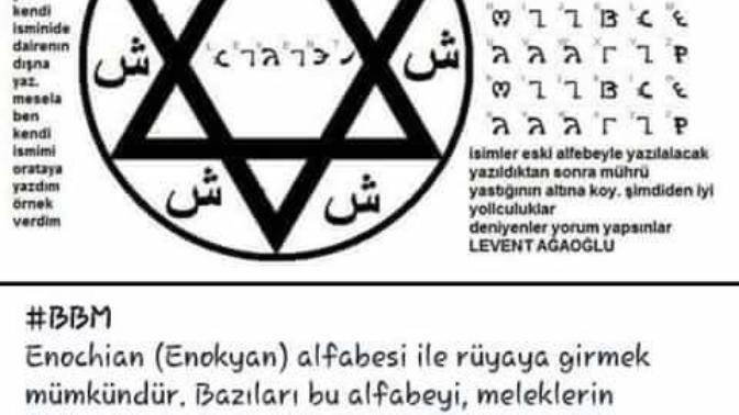 Enokyan alfabesi?