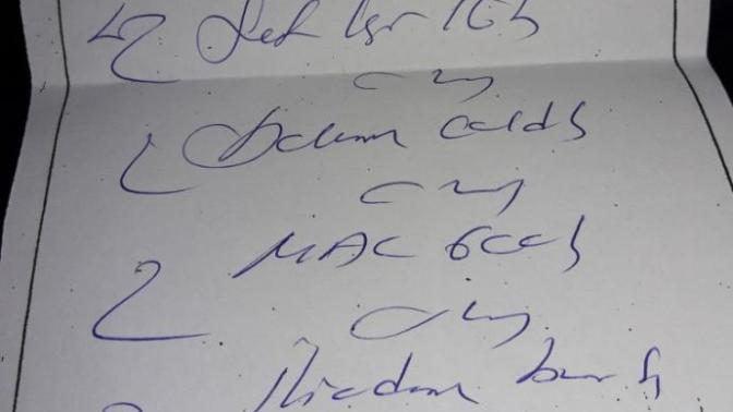 Reçete okumayı bilen var mııı?