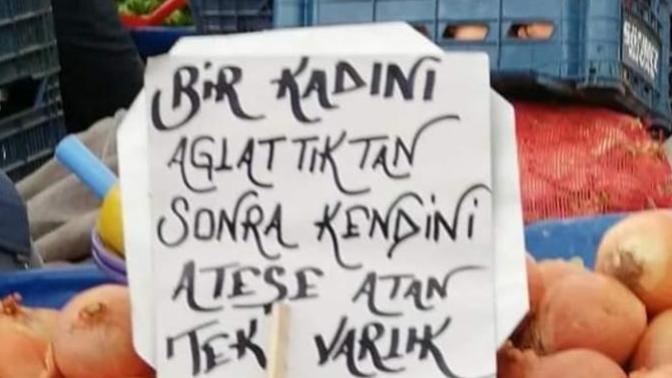 Bir kadını ağlattıktan sonra kendini ateşe atan tek varlık nedir?