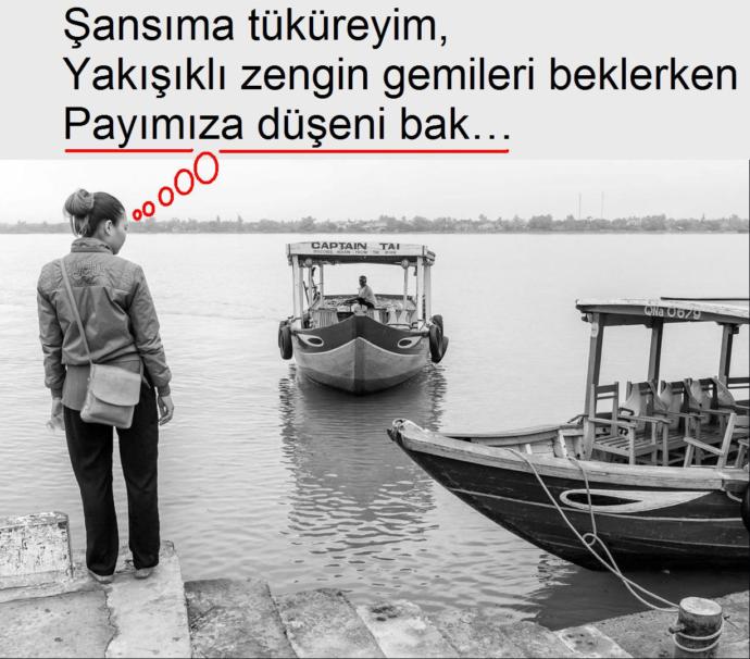 Doğru insanı beklemek mi daha mantıklı yoksa otobüs durağında vapur beklemek mi?