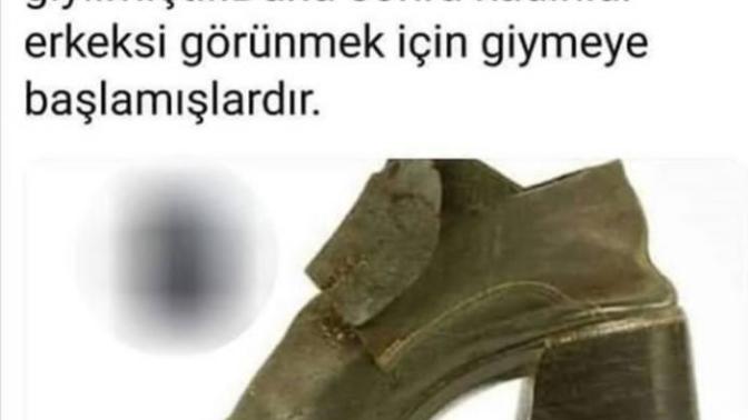 Topuklu ayakkabı kadınlar için mi, yoksa erkekler için mi?
