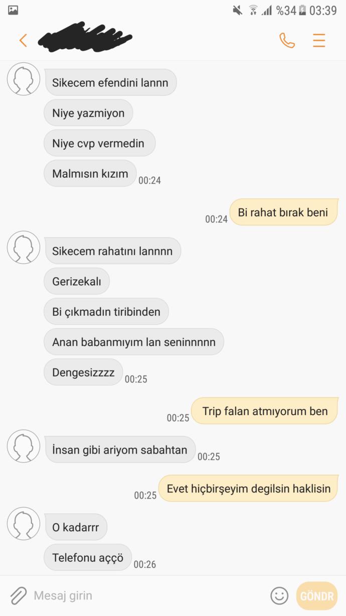 Bana hakkını helal etmedi sizce bende hakkı var mı?