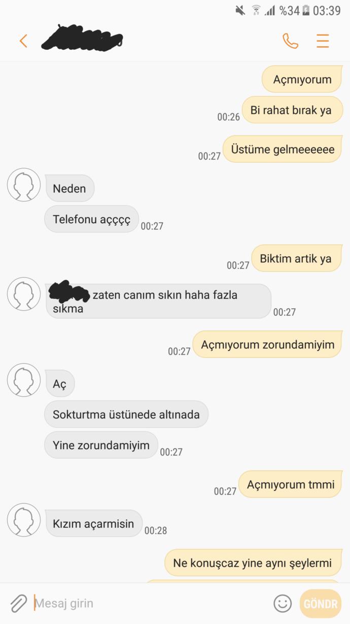 Bana hakkını helal etmedi sizce bende hakkı var mı?