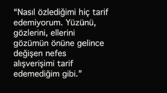 Hiç görmediği birini özler mi insan?