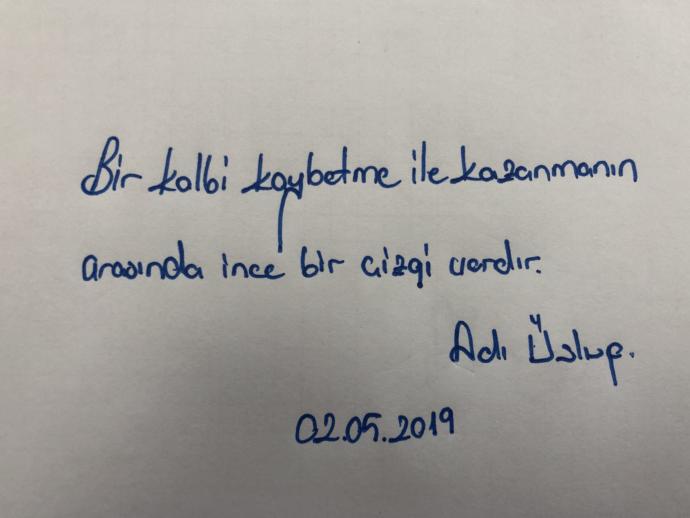 Üslup önemli midir sizin için?