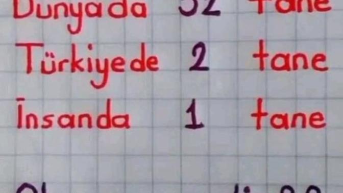 Cevabı bilen varmıı?