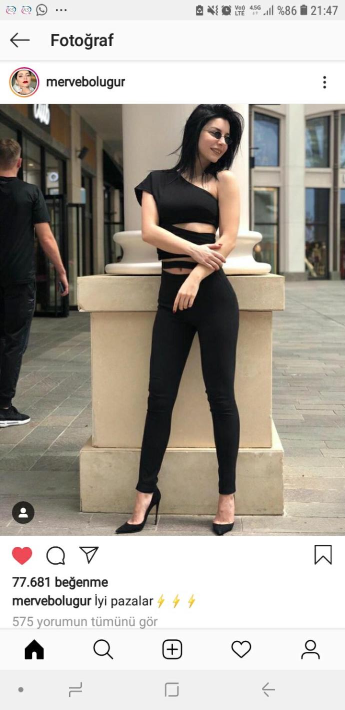 Merve Boluğur kadınsa diğerleri ne sizce?