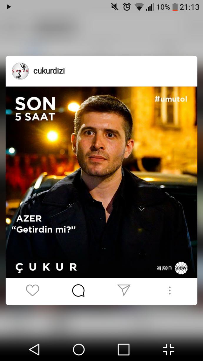 Cihangir ceyhan çukurda, görüşleriniz?
