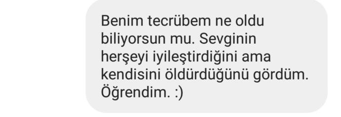 Sevgi herşeyi iyileştirir mi?