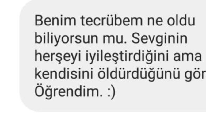 Sevgi herşeyi iyileştirir mi?