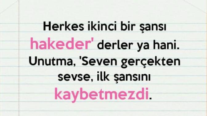 Herkes ikinci şansı hak eder mi?