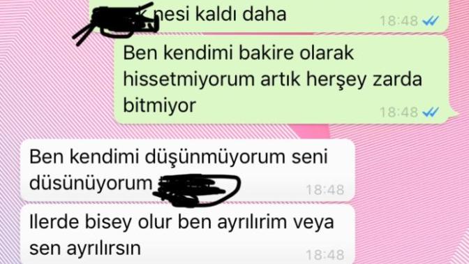 Sizce benimle ilerisini düşünmüyor mu?