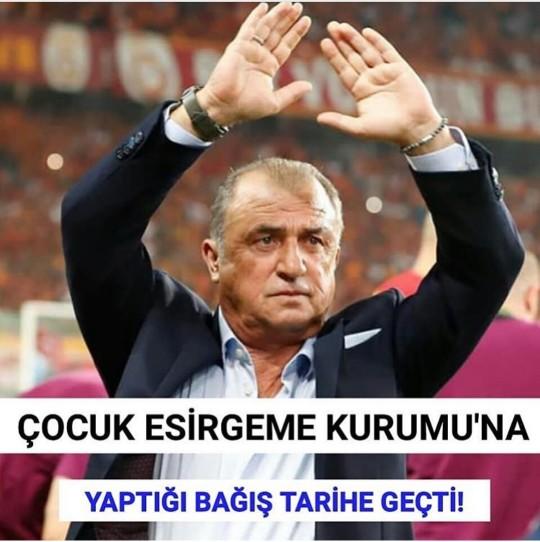 Fatih Terim'den Çocuk Esirgeme Kurumu'na Tarihin En Büyük Bağışı! Yaptığı bağış hakkında ne düşünüyorsunuz?