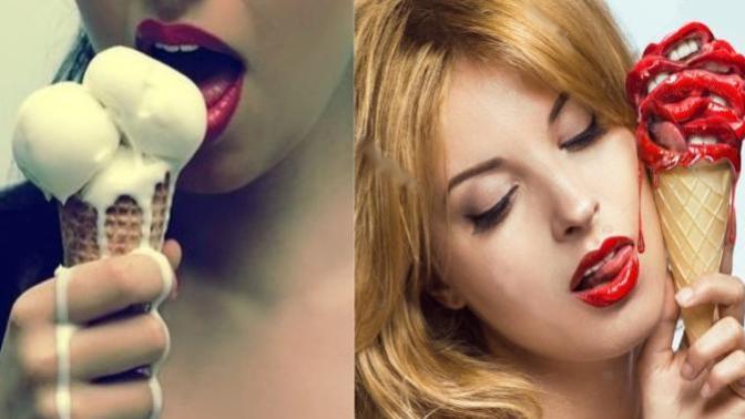 Bir kadının iyi oral seks yapıp yapmadığını, dondurmayı yalamasından ve emmesinden anlayabilir miyiz?