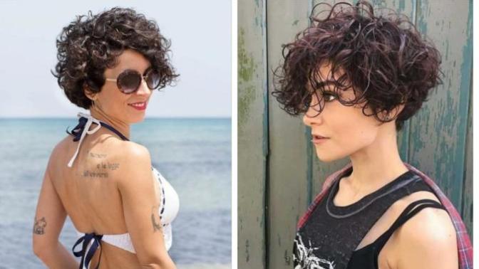 Kısa saçlı kadınlar seksi görünemez mi?