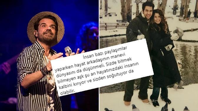 Beren Saat'ten yine olay paylaşım. Eşiniz eski sevgilisi ile olan fotoğrafını sosyal medyadan paylaşırsa ne tepki verirsiniz?