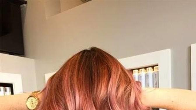 Rose gold saç rengi?